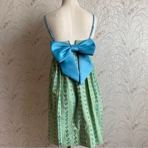 Betsey Johnson babydoll dress with big bow in the back